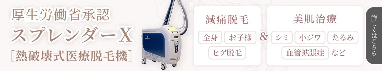 厚生労働省公認　スプレンダーX