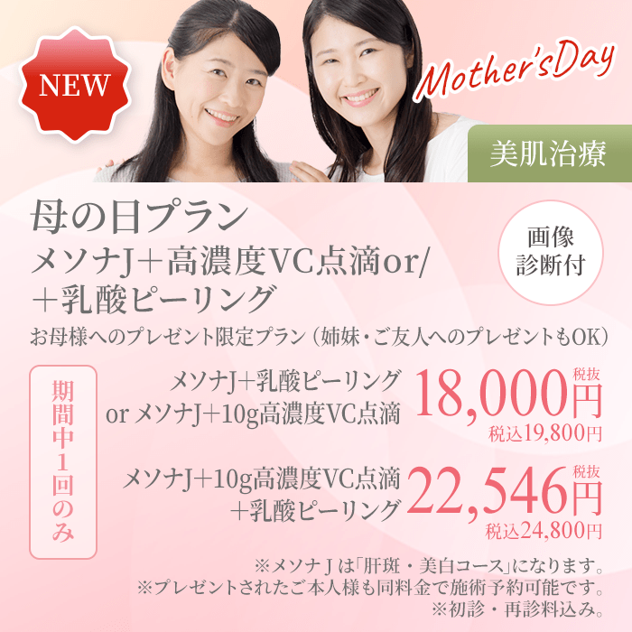 「母の日」プラン